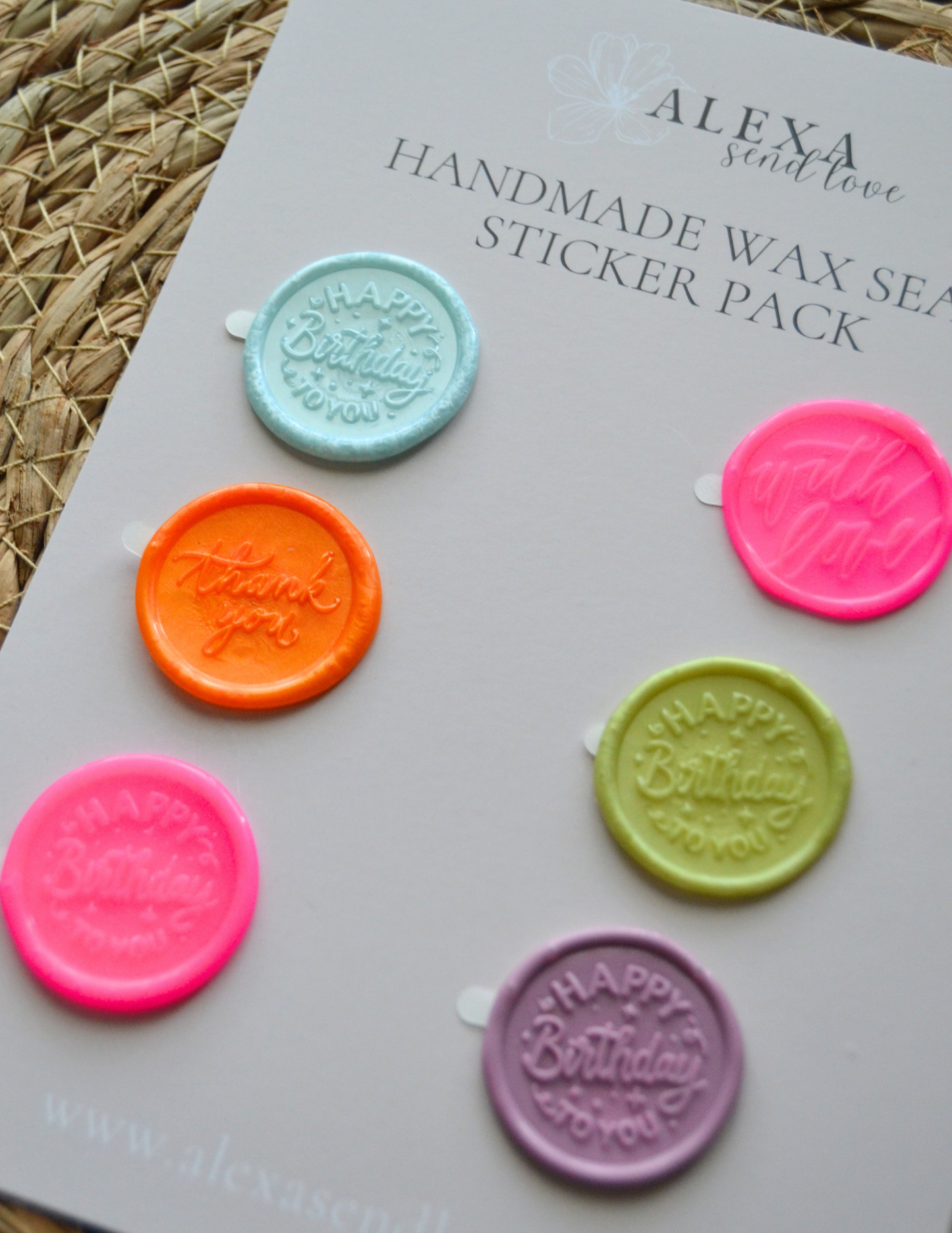 Wax Seal Sticker Pack