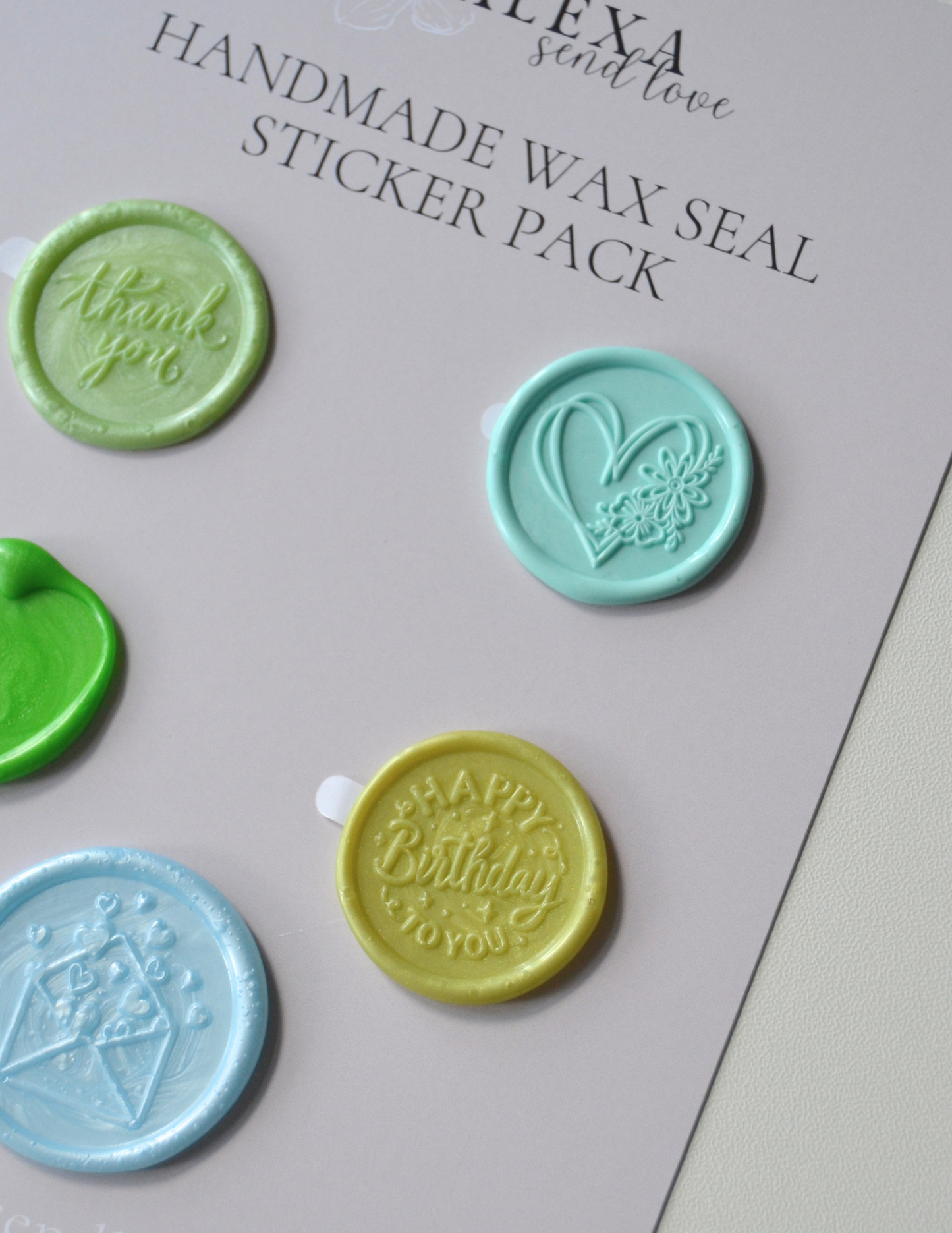 Wax Seal Sticker Pack