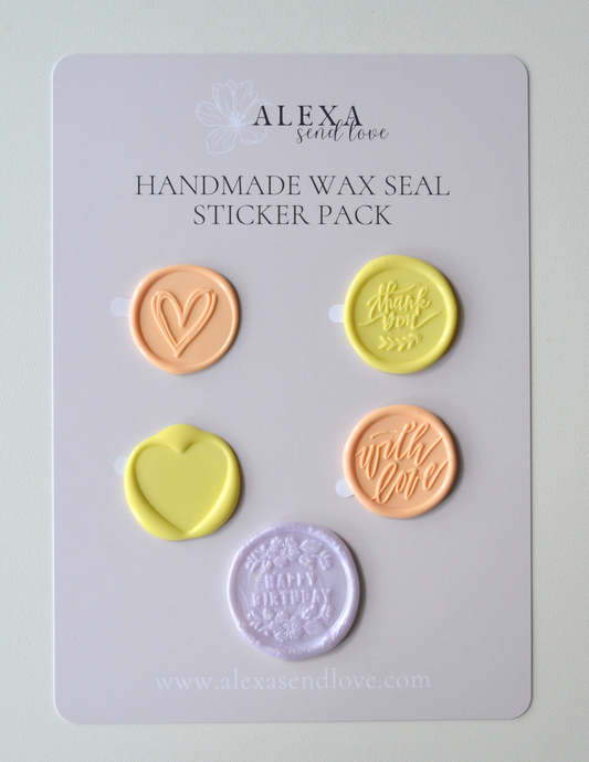 Wax Seal Sticker Pack