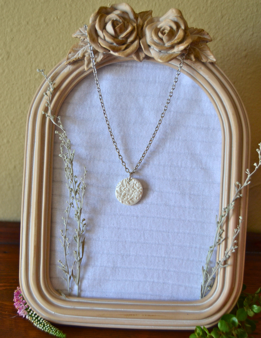 Handmade Necklace (Silver Chain)