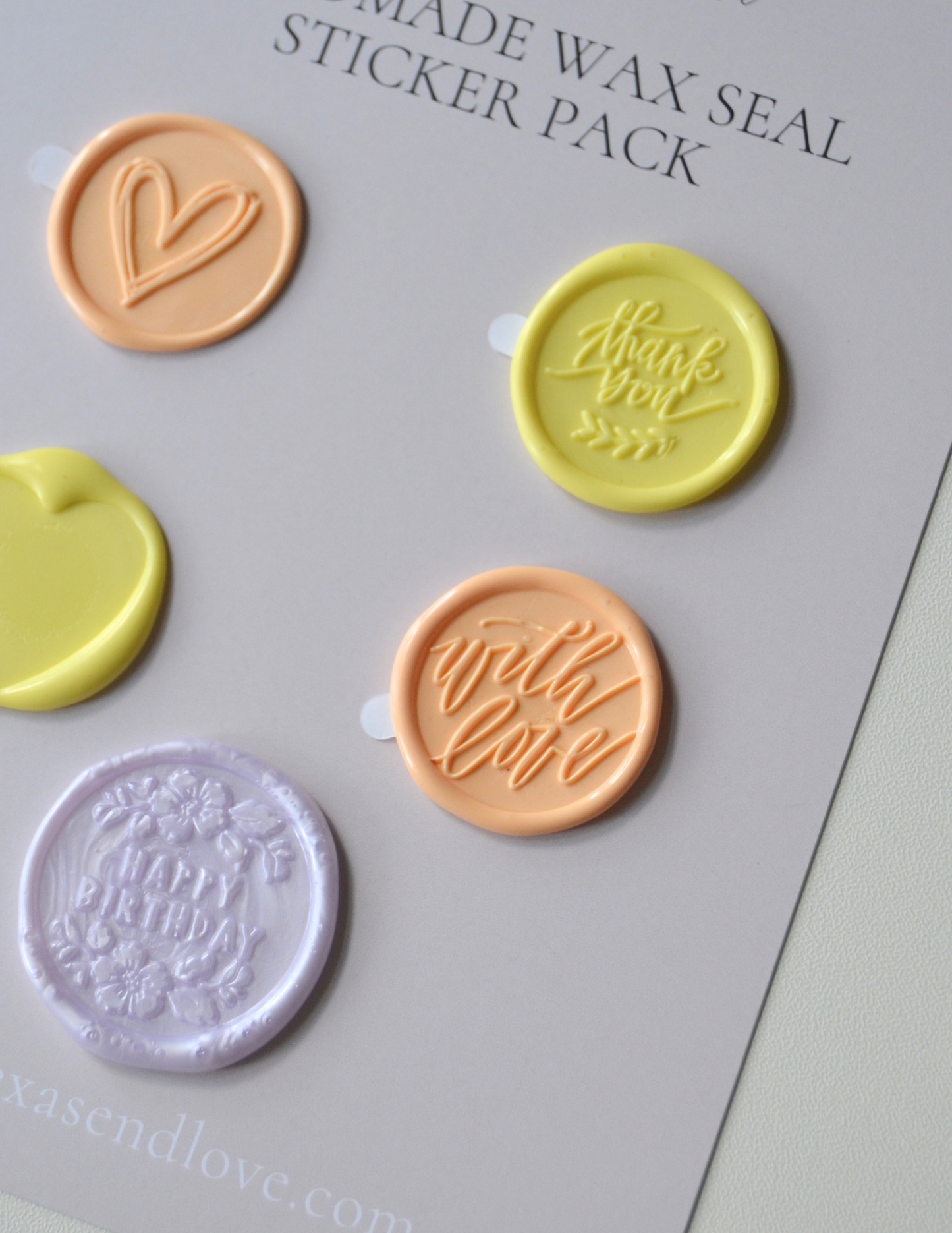Wax Seal Sticker Pack