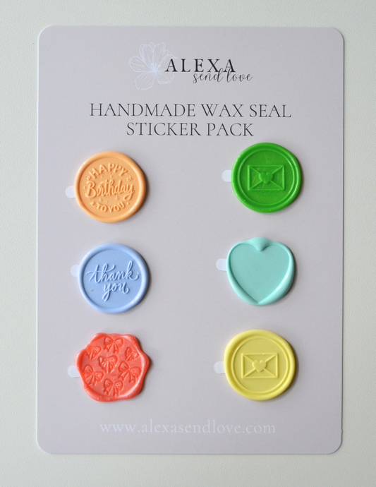 Wax Seal Sticker Pack