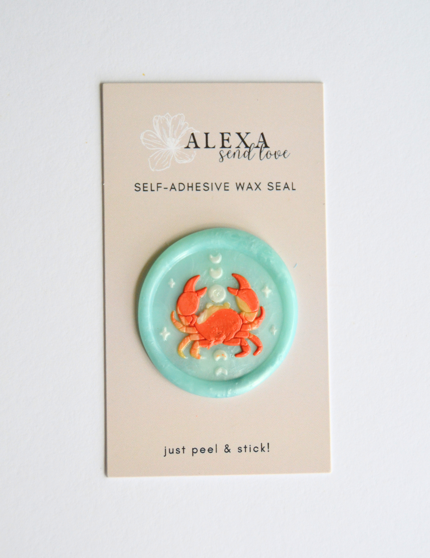 Cancer Zodiac Sign Wax Seal