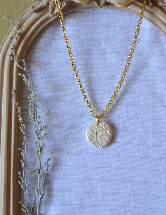 Handmade Necklace (Gold Chain)