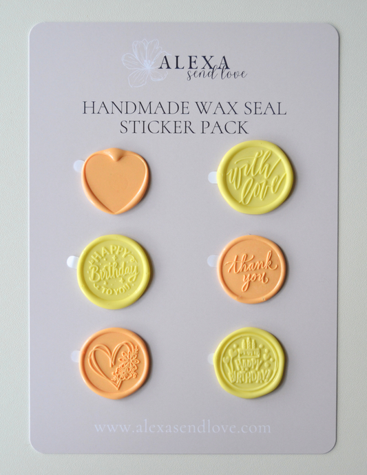 Wax Seal Sticker Pack