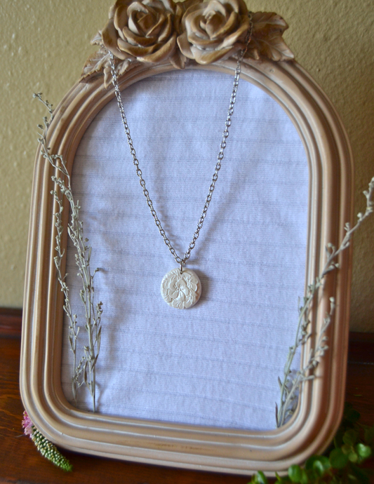 Handmade Necklace (Silver Chain)