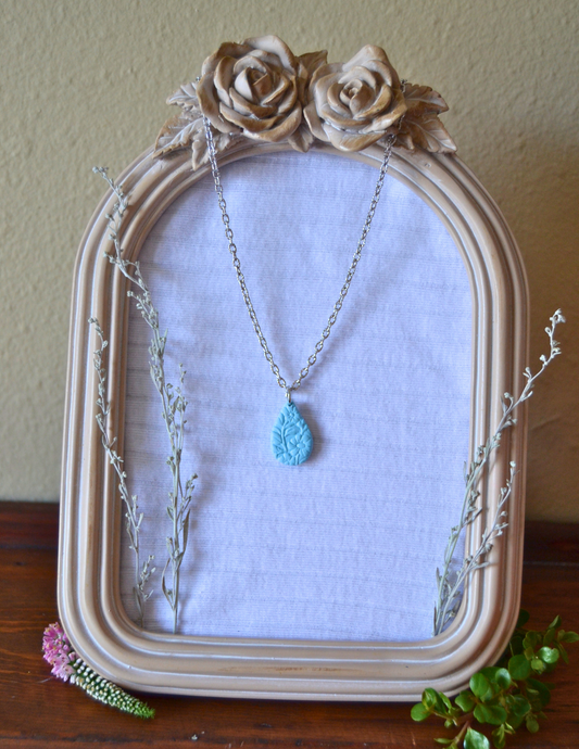 Handmade Necklace (Silver Chain)