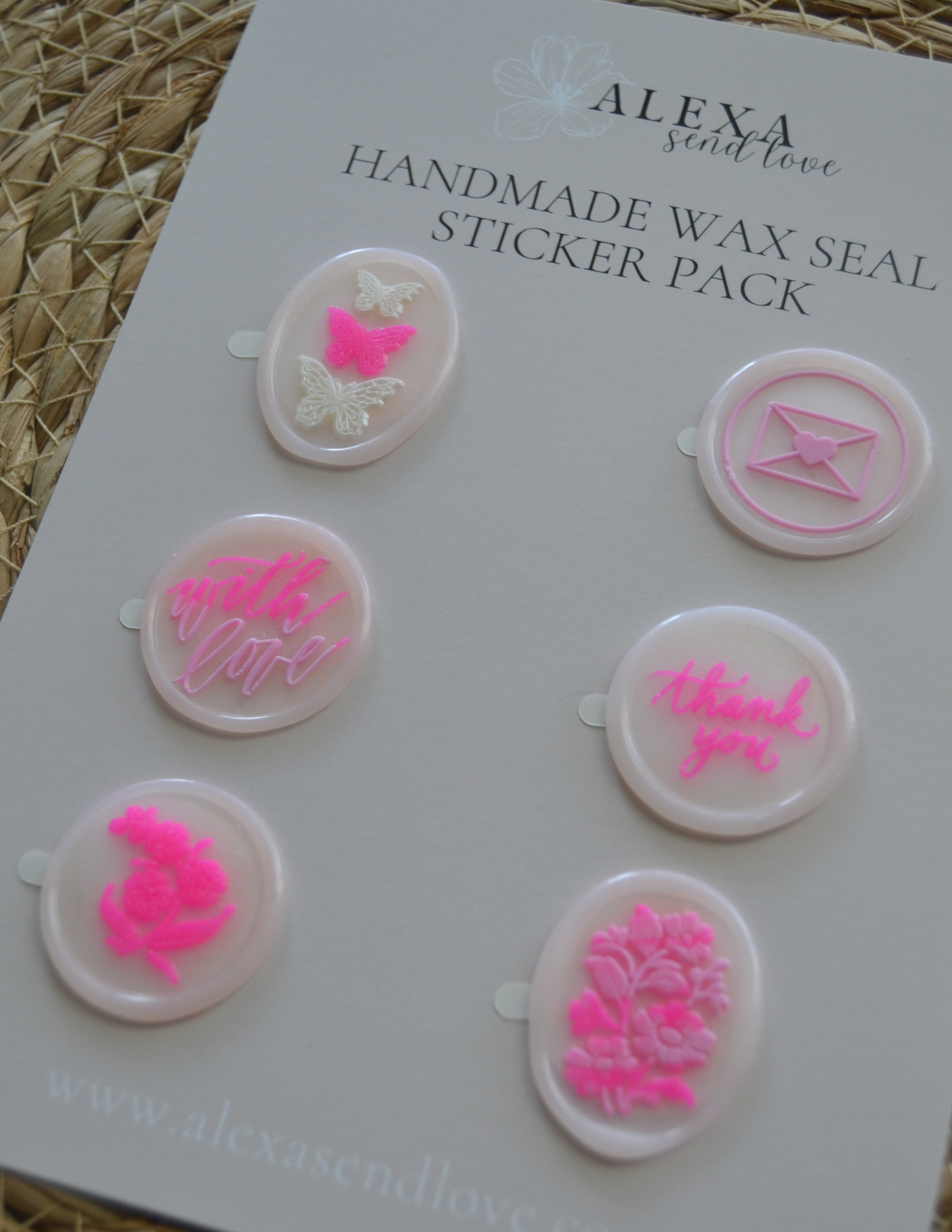 Wax Seal Sticker Pack