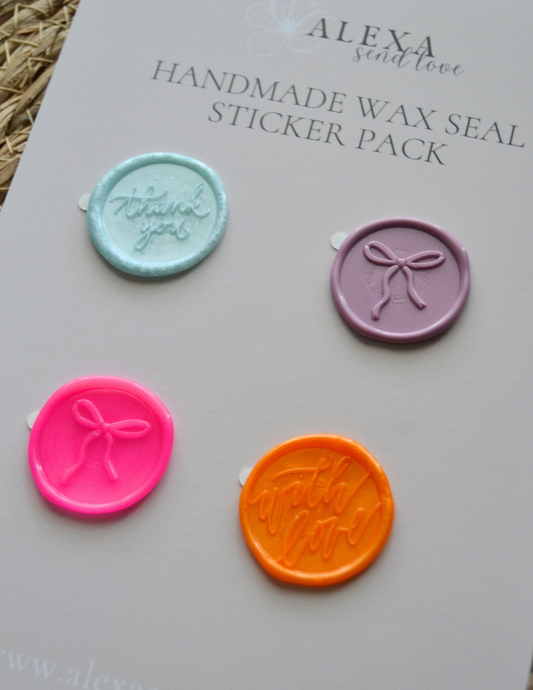 Wax Seal Sticker Pack