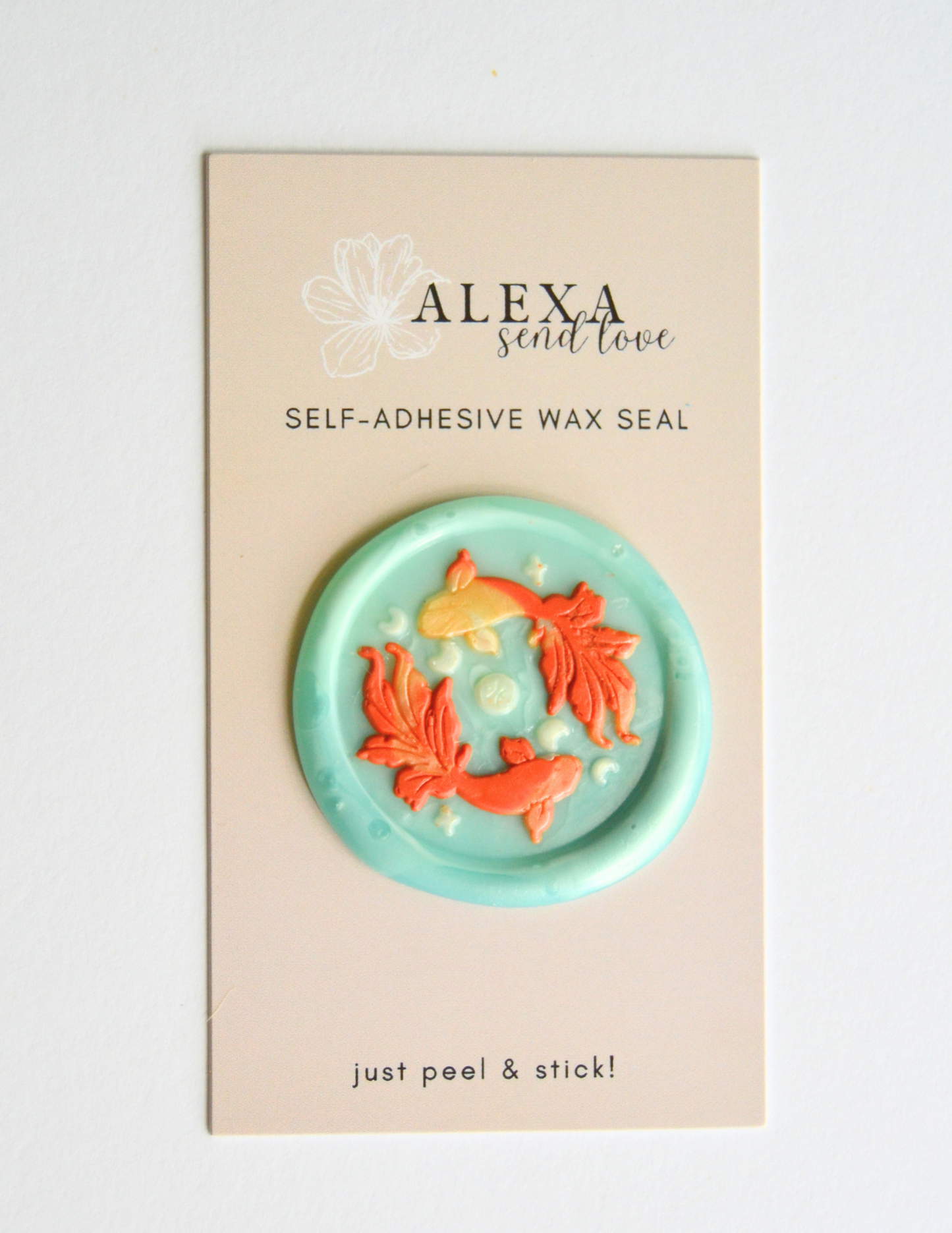 Pisces Zodiac Sign Wax Seal