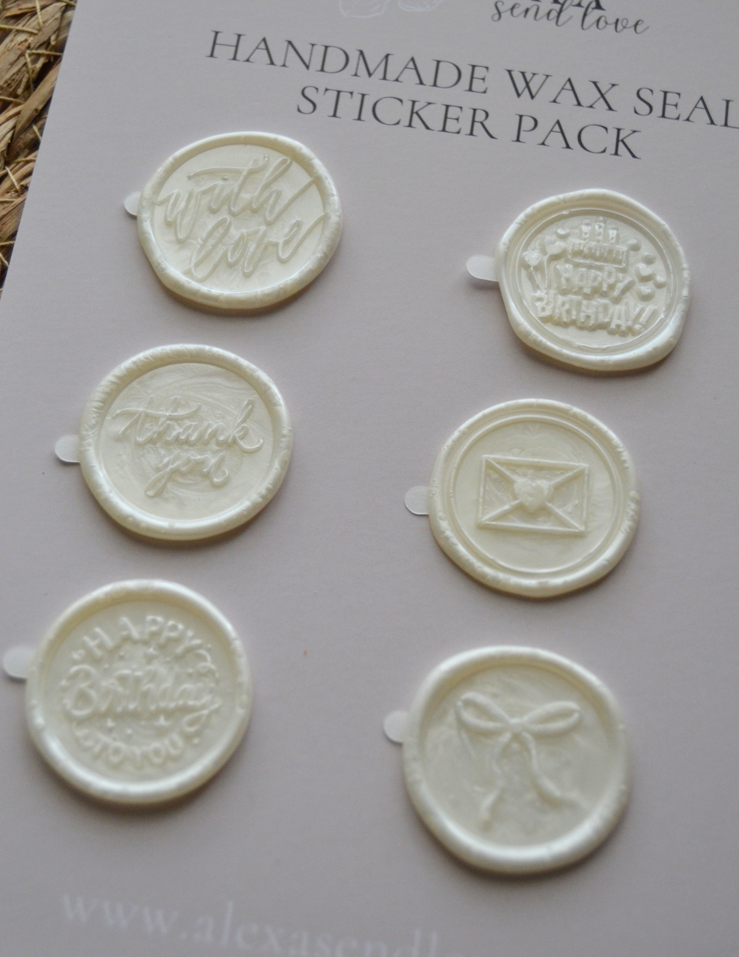 Wax Seal Sticker Pack