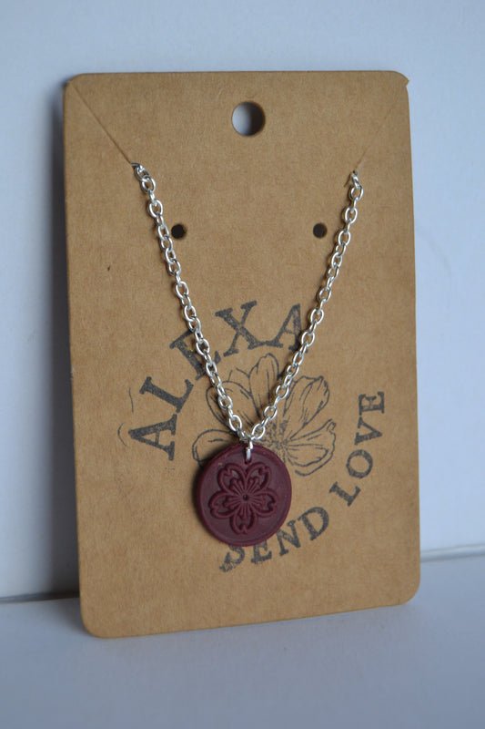 Mini Wax Seal Necklace