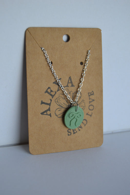 Mini Wax Seal Necklace