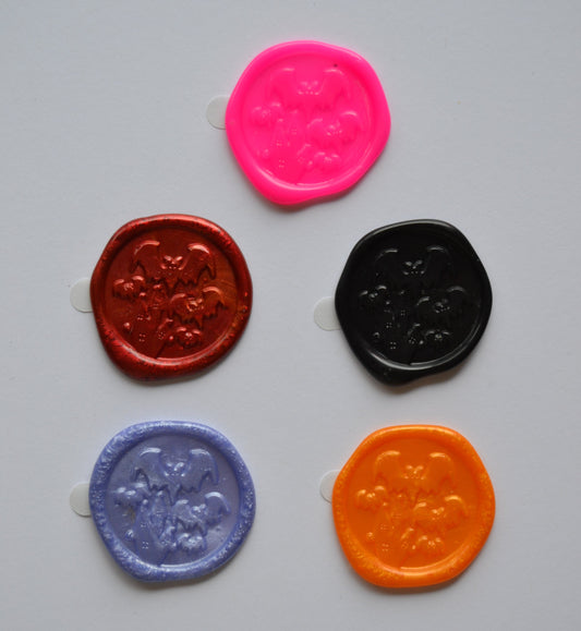 Haunted Manor Wax Seal Sticker