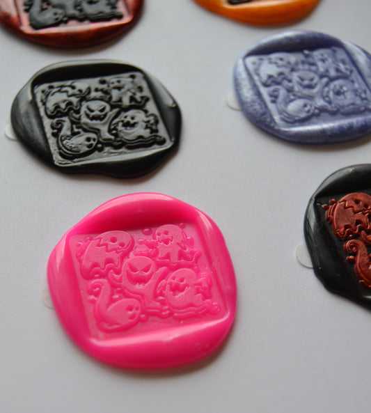 Boo Crew Wax Seal Sticker