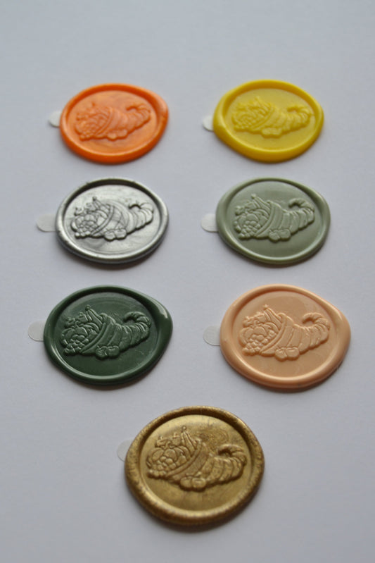 Thanksgiving Wax Seal Sticker