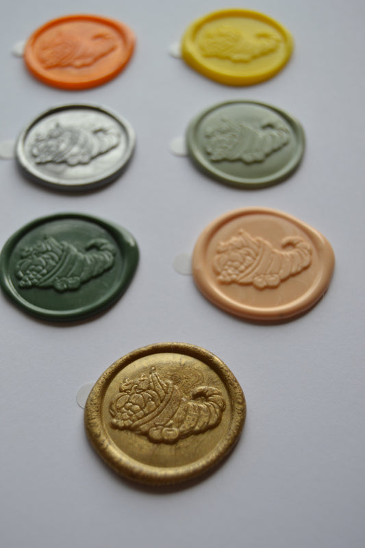 Thanksgiving Wax Seal Sticker
