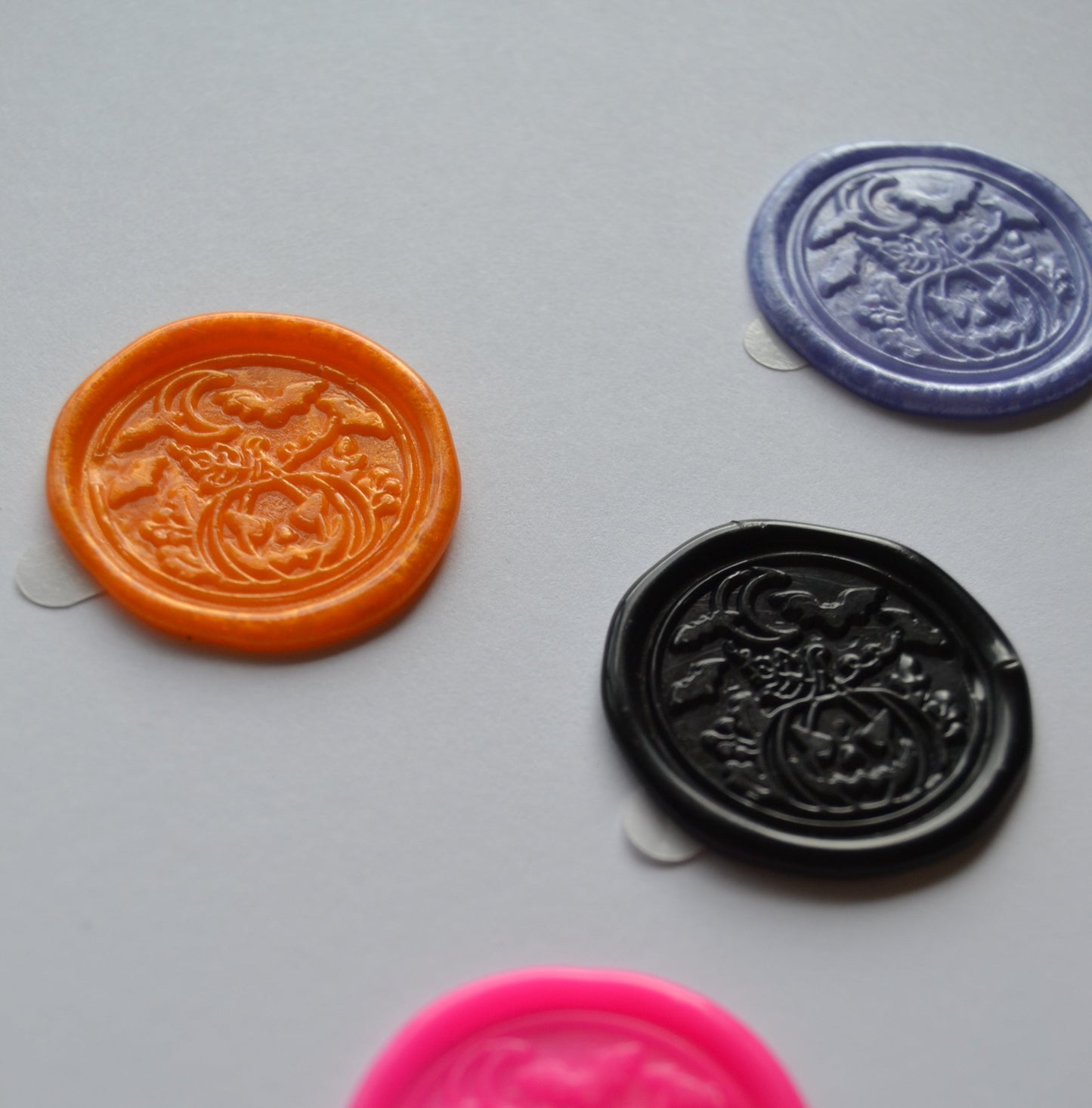 Spooky Night Wax Seal Sticker