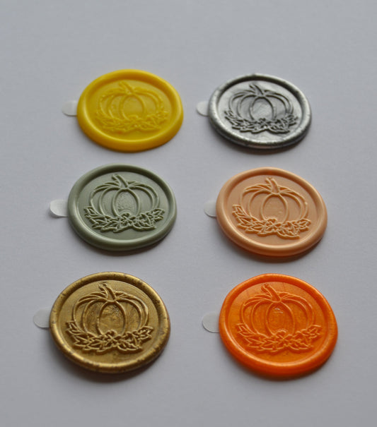 Pumpkin Patch Wax Seal Sticker