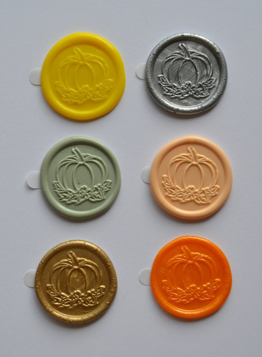 Pumpkin Patch Wax Seal Sticker
