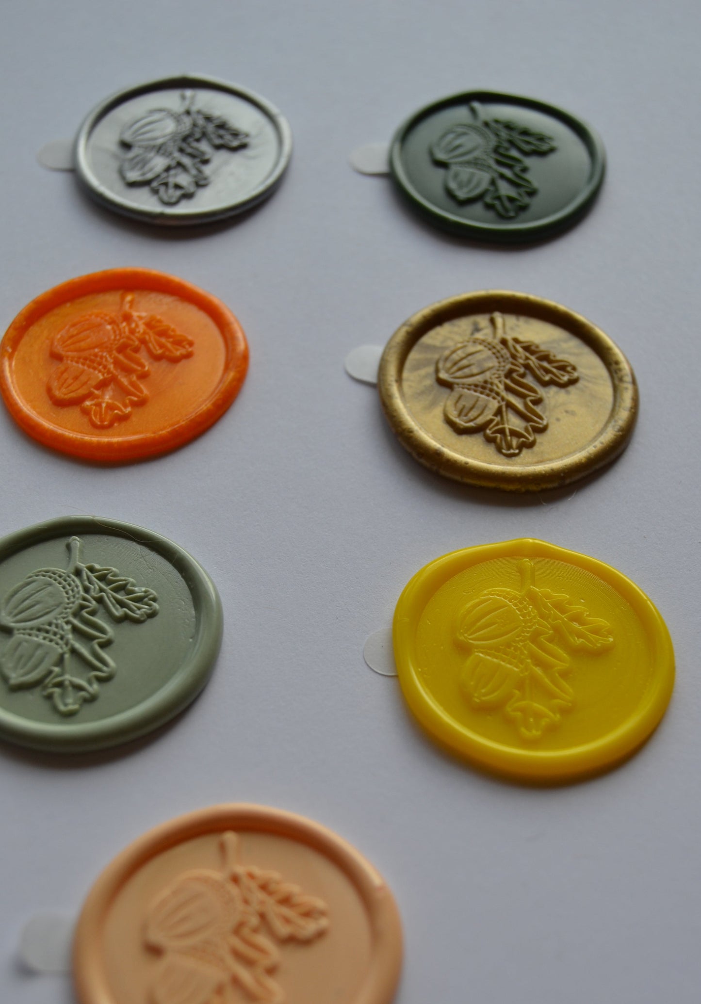 Autumn Branch Wax Seal Sticker