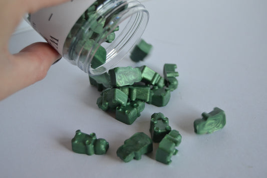 Evergreen Glow Wax Sealing Beads (Gummy Bear Shape)