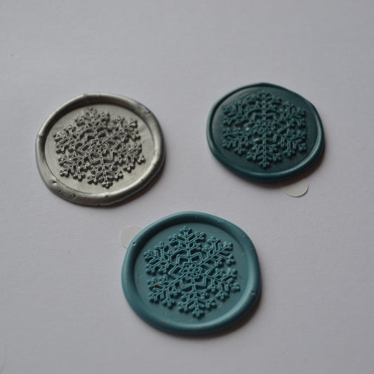 Handmade Wax Seals (Peel & Stick) (3 Colors)