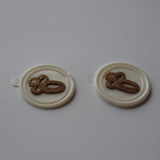 Handmade Wax Seals (Peel & Stick) *2 Available*
