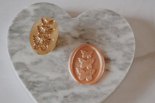 Beautiful Bloom Wax Seal Stamp (Designed by me!)