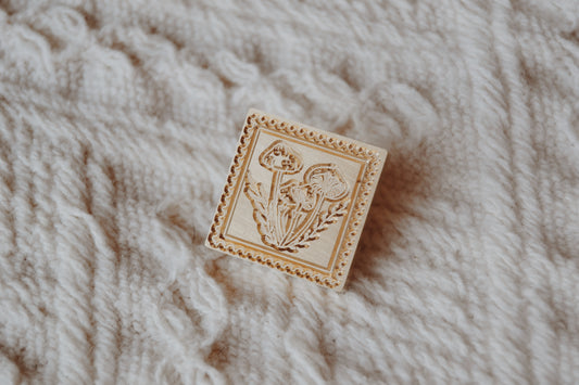 Mushroom Majesty Wax Seal Stamp (Designed by me!)
