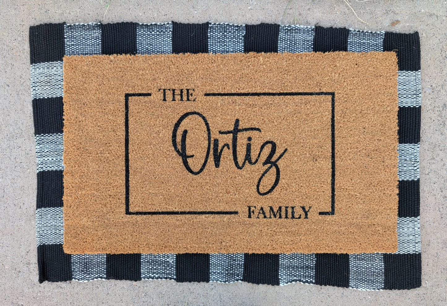 Family Name Doormat (FREE shipping!)