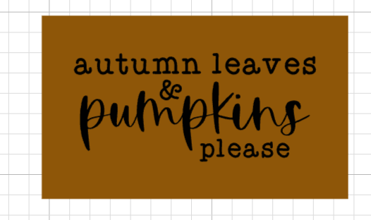 Autumn Doormat (PREORDER)