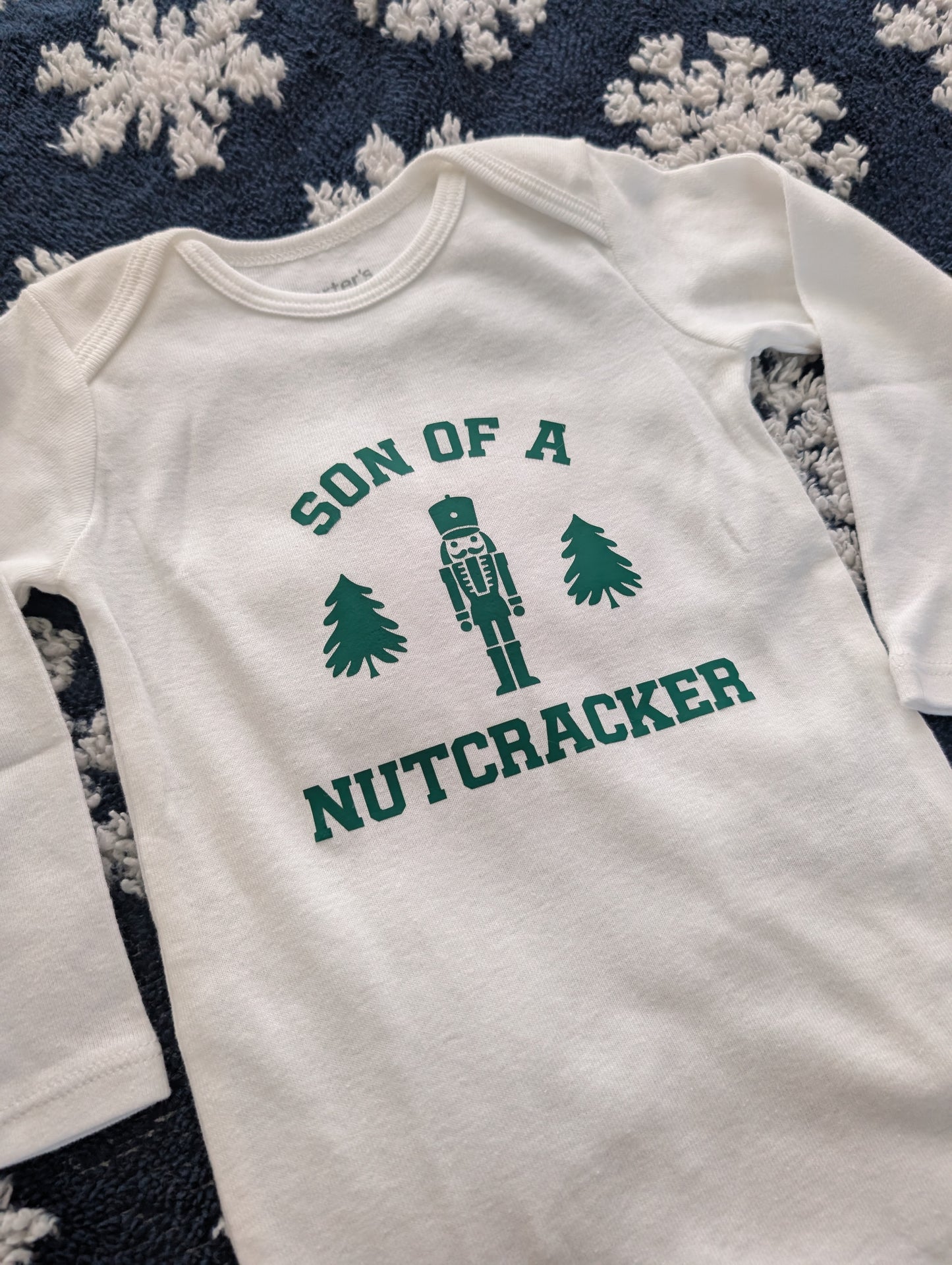 Son Of A Nut Cracker Onesie (Long Sleeve)