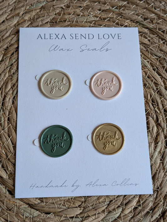Boho Thank You Wax Seal Pack (4)