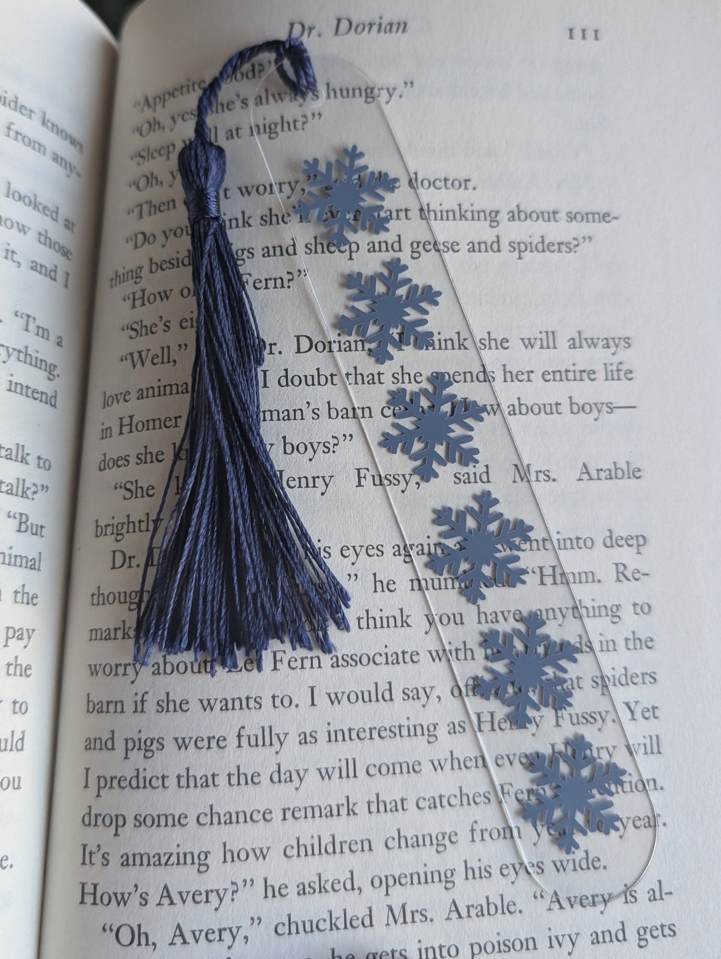 Snowflake Bookmark